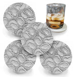 Oysters on the half shell Drink Coasters