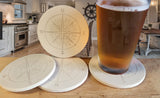 Compass Drink Coasters