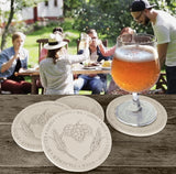 Craft Beer Drink Coasters