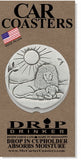 Lion & Lamb Car Coasters