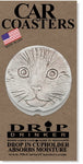 Cat Face Car Coasters