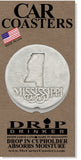 Mississippi Car Coasters