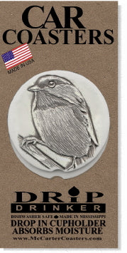 Chickadee Car Coasters