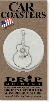 Guitar Car Coasters