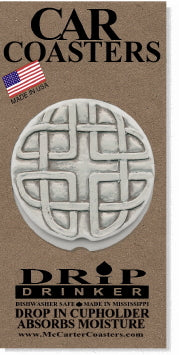 Celtic Cross Car Coasters
