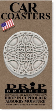 Celtic Knot Car Coasters