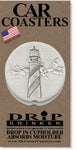 Spiral Lighthouse Car Coasters