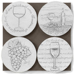 Wine Assorted Drink Coasters
