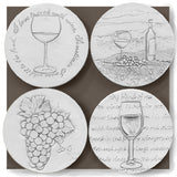 Wine Assorted Drink Coasters