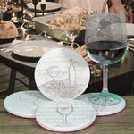 Wine Assorted Drink Coasters