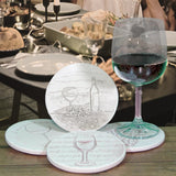 Wine Assorted Drink Coasters