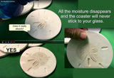 B Drink Coasters