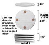 B Drink Coasters
