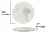 Palmetto And Moon Drink Coasters