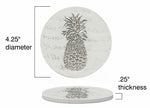 Pineapple Drink Coasters