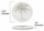 Palm Tree Drink Coasters